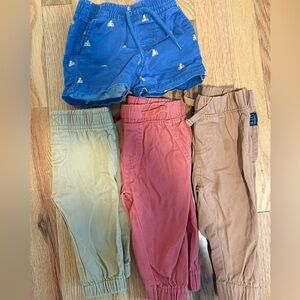 Baby boy bottoms 3-9 months